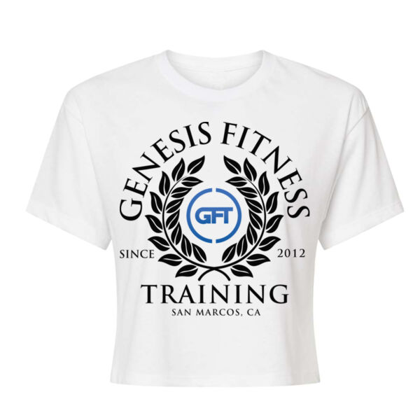 BUILT TO WIN - WOMEN'S CROP T-SHIRT - $F9S5WP$ Thumbnail