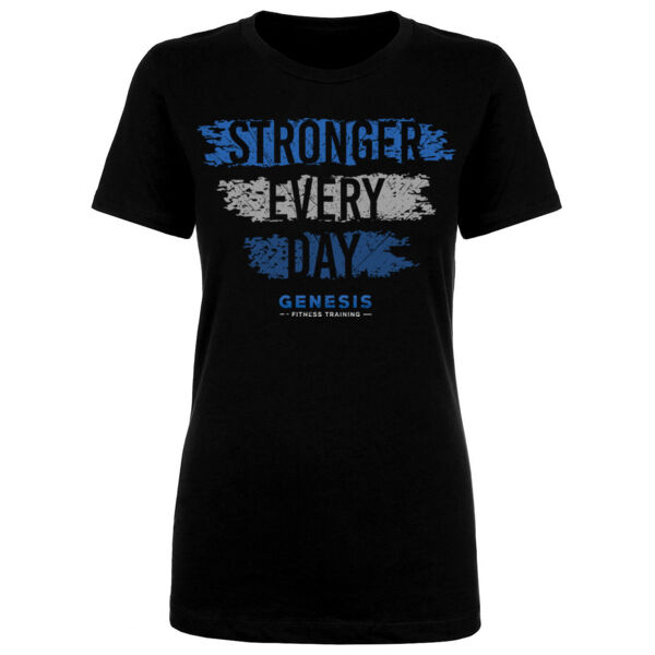 STRONGER EVERY DAY - WOMEN'S FITTED T-SHIRT - $XU152Q$ Thumbnail